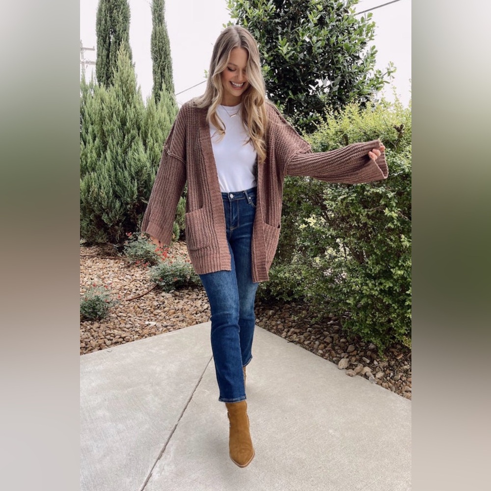 Cozy Chenille Women's Sweater Mocha